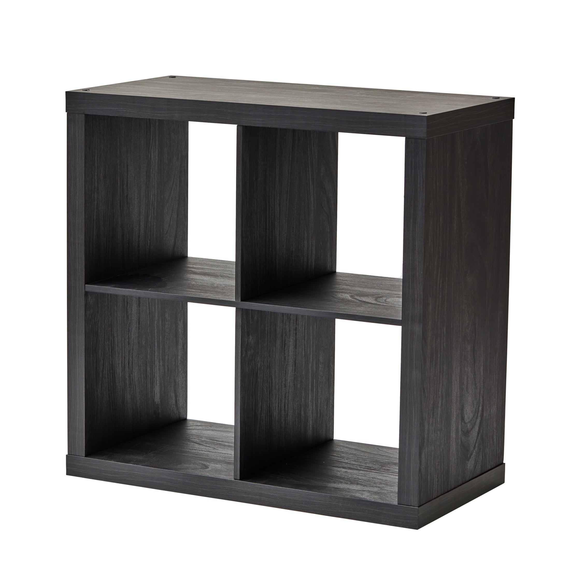 Better Homes &amp; Gardens 4 Cube Storage Organizer, White Texture