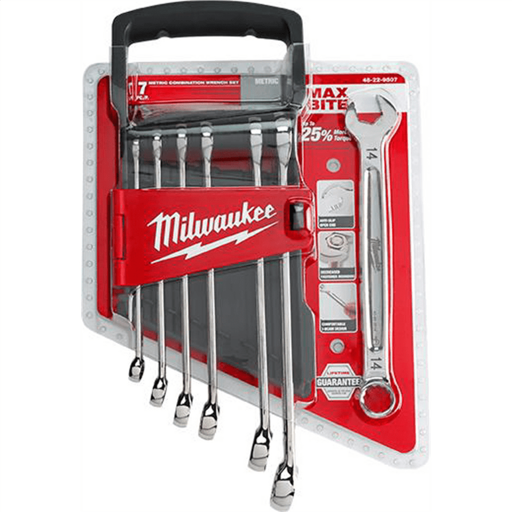Milwaukee Tool 7pc Combination Wrench Set - Metric - Image 3