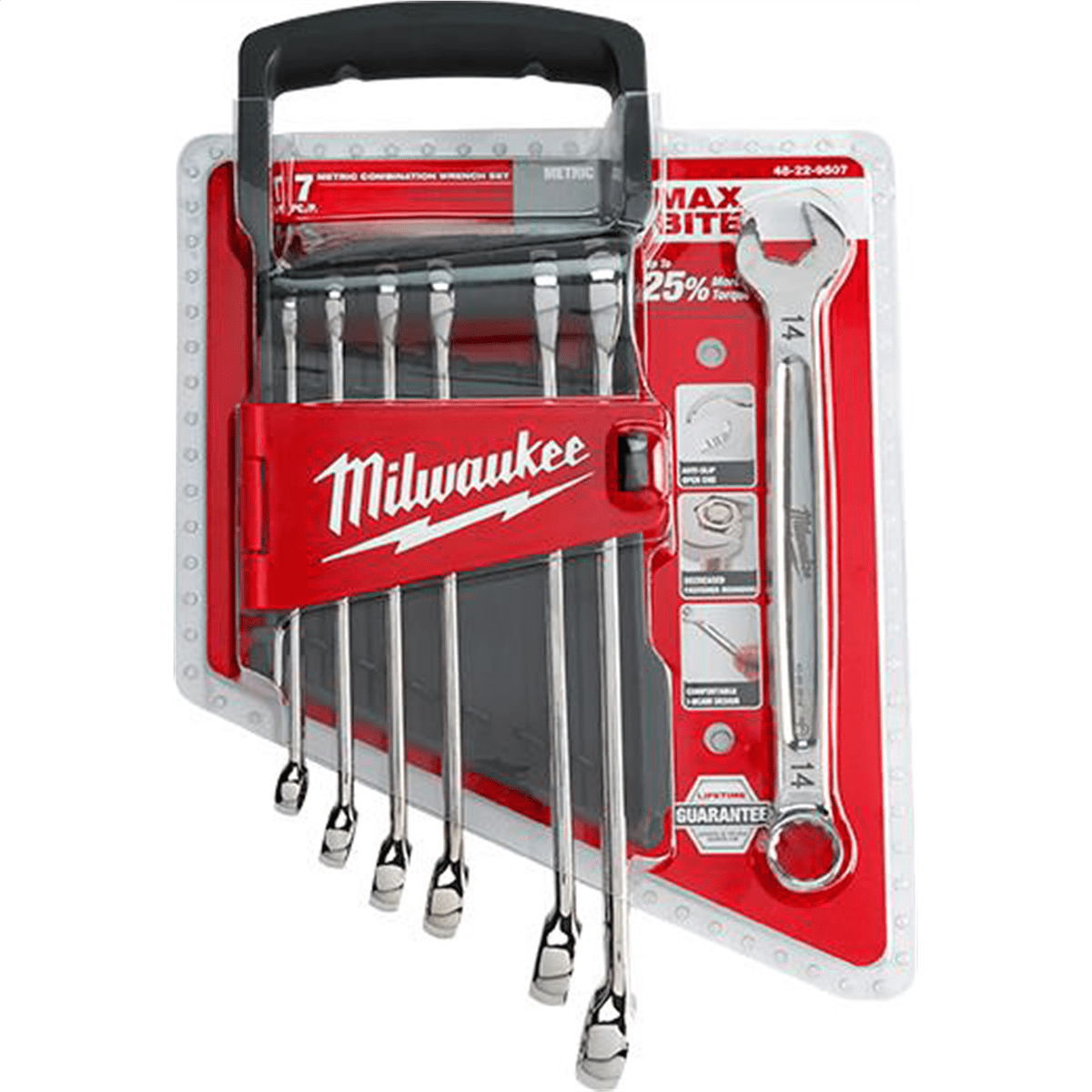 Milwaukee Tool 7pc Combination Wrench Set - Metric - Image 3
