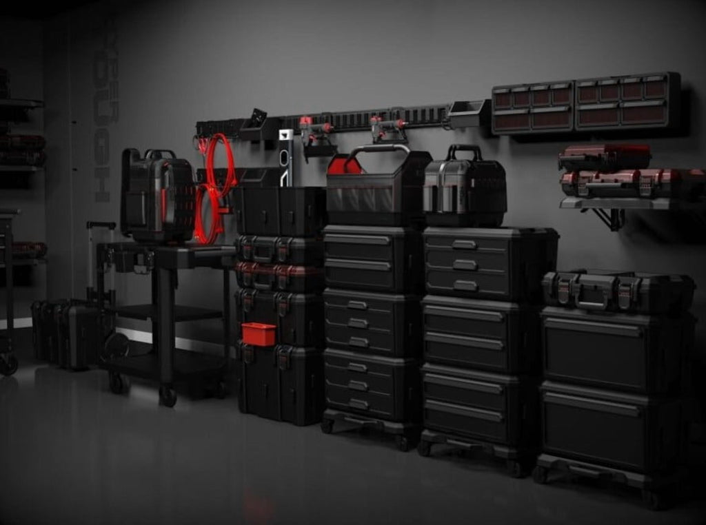 Hyper Tough Hyper Stack Middle Tool Storage Chest  Heavy-Duty, Stackable Organizer - Image 6
