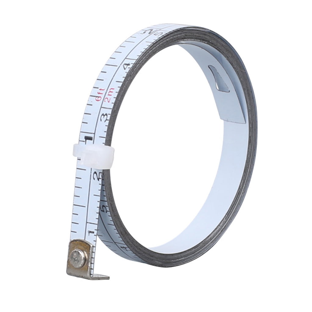 Accuracy Measuring Tape with Double Metric & Royal Scale Strong Carbon Steel Not Corrosion for Accurate Result