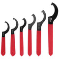 Adjustable Steel Construction Spanner Wrench Set 6 Piece