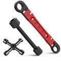 Angle Stop Wrench Set Plumbing Tools Kit for Installing and Removing Compression Nuts and Rings, Professional Plumbers Wrench for Angle Stop
