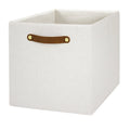 Better Homes &amp; Gardens Collapsible Fabric Cube Storage Bin, Vanilla