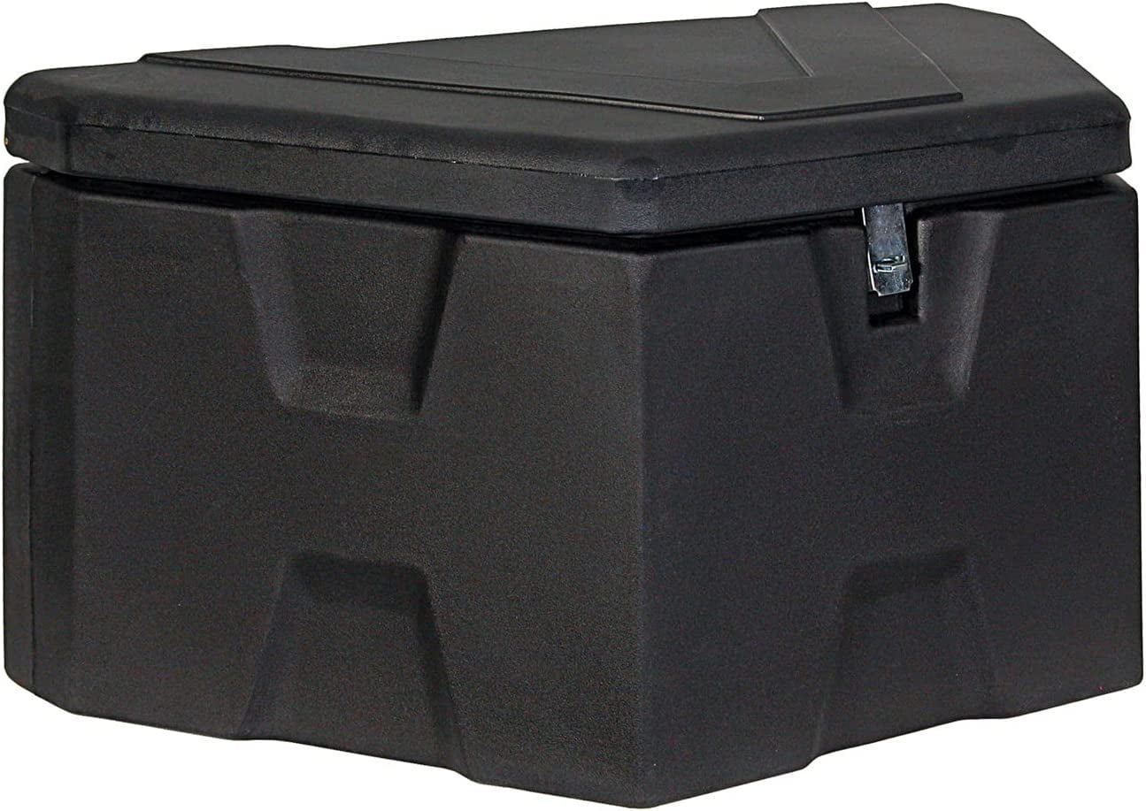 1701680 Trailer Tongue Truck Tool Cargo Storage Box, Black