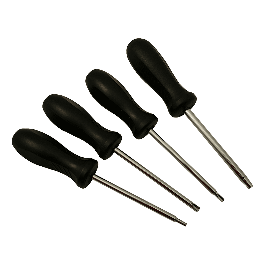 4 Piece Clutch Head Screwdriver Set