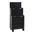 112521 26 Wide 5-Drawer Standard-Duty Top Chest - Black