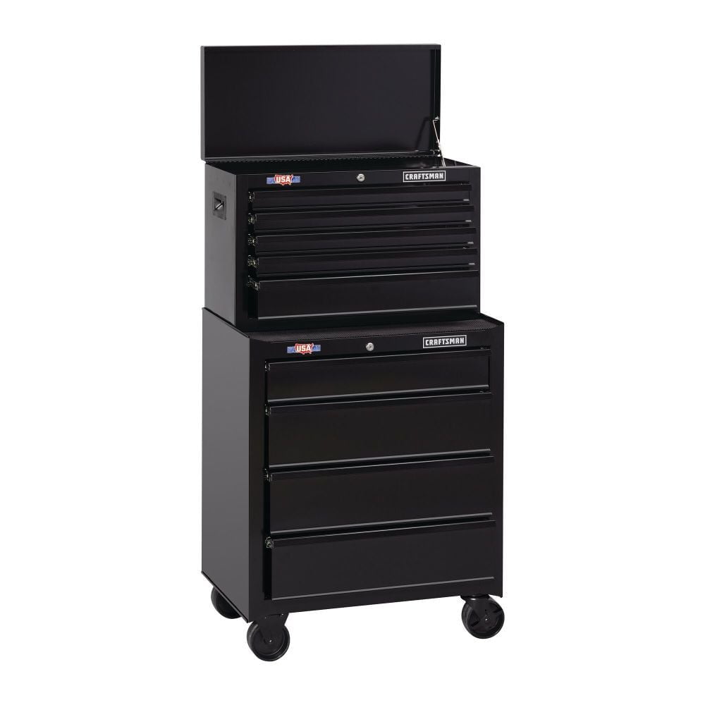 112521 26 Wide 5-Drawer Standard-Duty Top Chest - Black