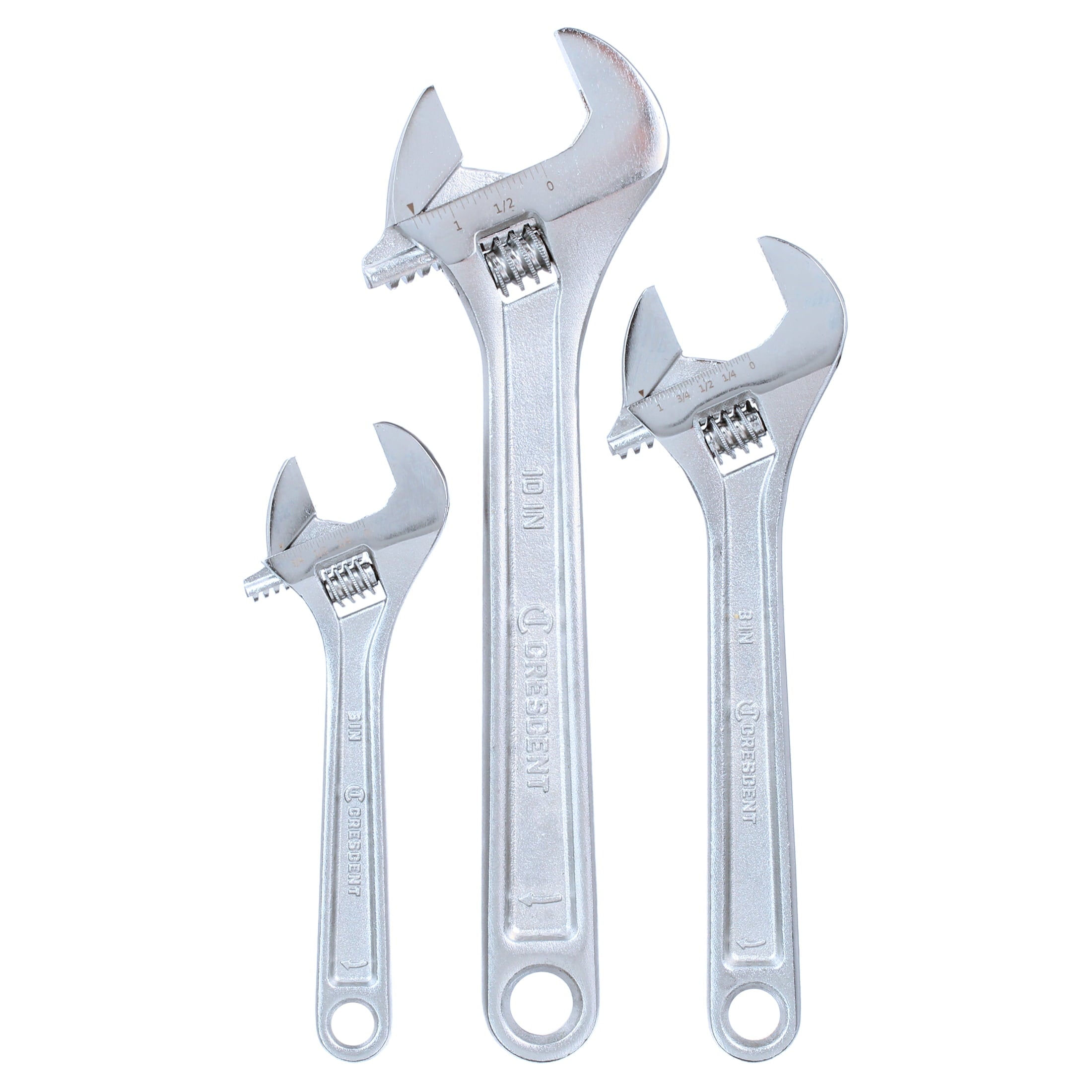 Crescent Adjustable Wrench Set 3 pc.
