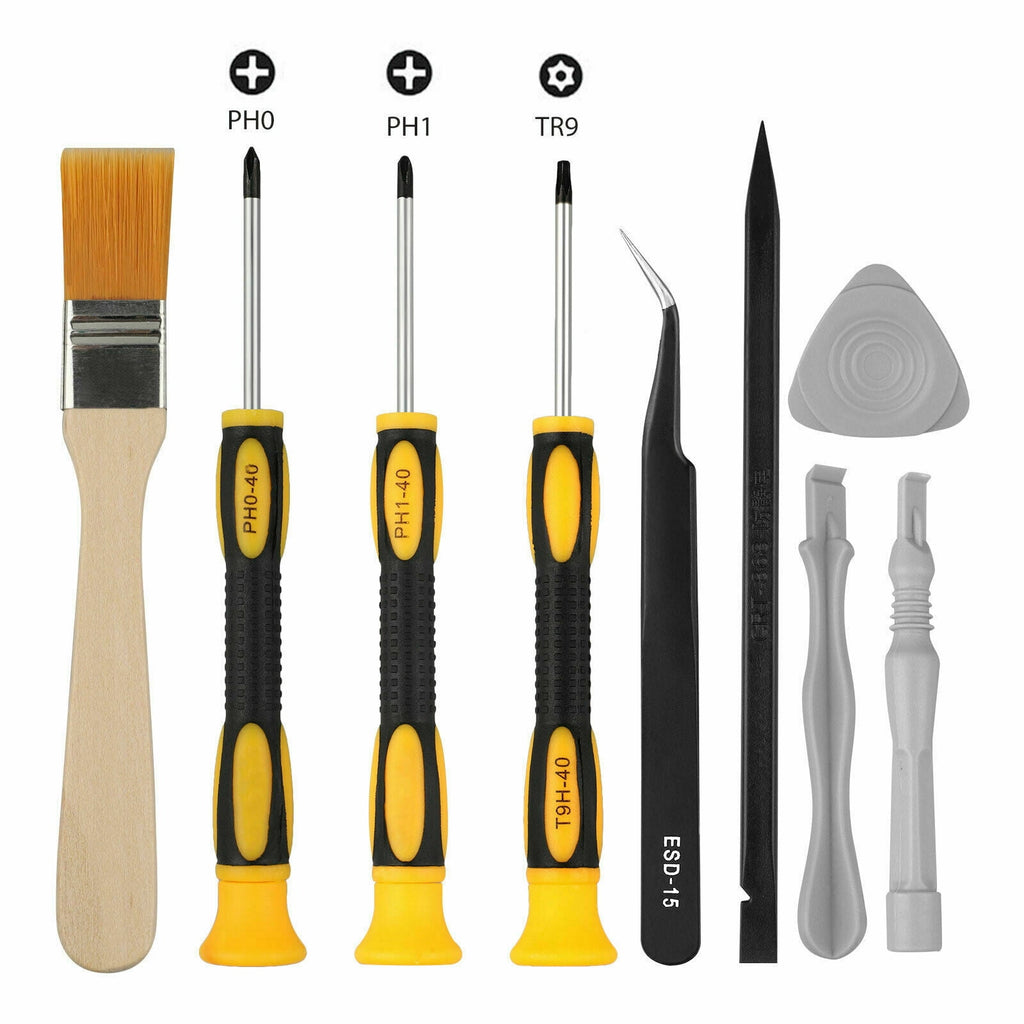 4/ Complete Screwdriver Set Repair Cleaning Upgrade Tool Kit for Security Torx Screwdriver T9H Phillips