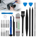 22 PCS Screwdriver Repair Set Fit for Xbox/Nintendo Switch/ with, Y1.5, T6H, T8H, T10H Torx, 3.8 4.5 Gamebit, Pry Twe...