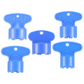 Faucet Aerator Removal Tools Kit, Universal Wrench Key Set in 5 Sizes | Easy to Use Plastic Tools for Bathroom & Kitchen Sink Faucet Mainten