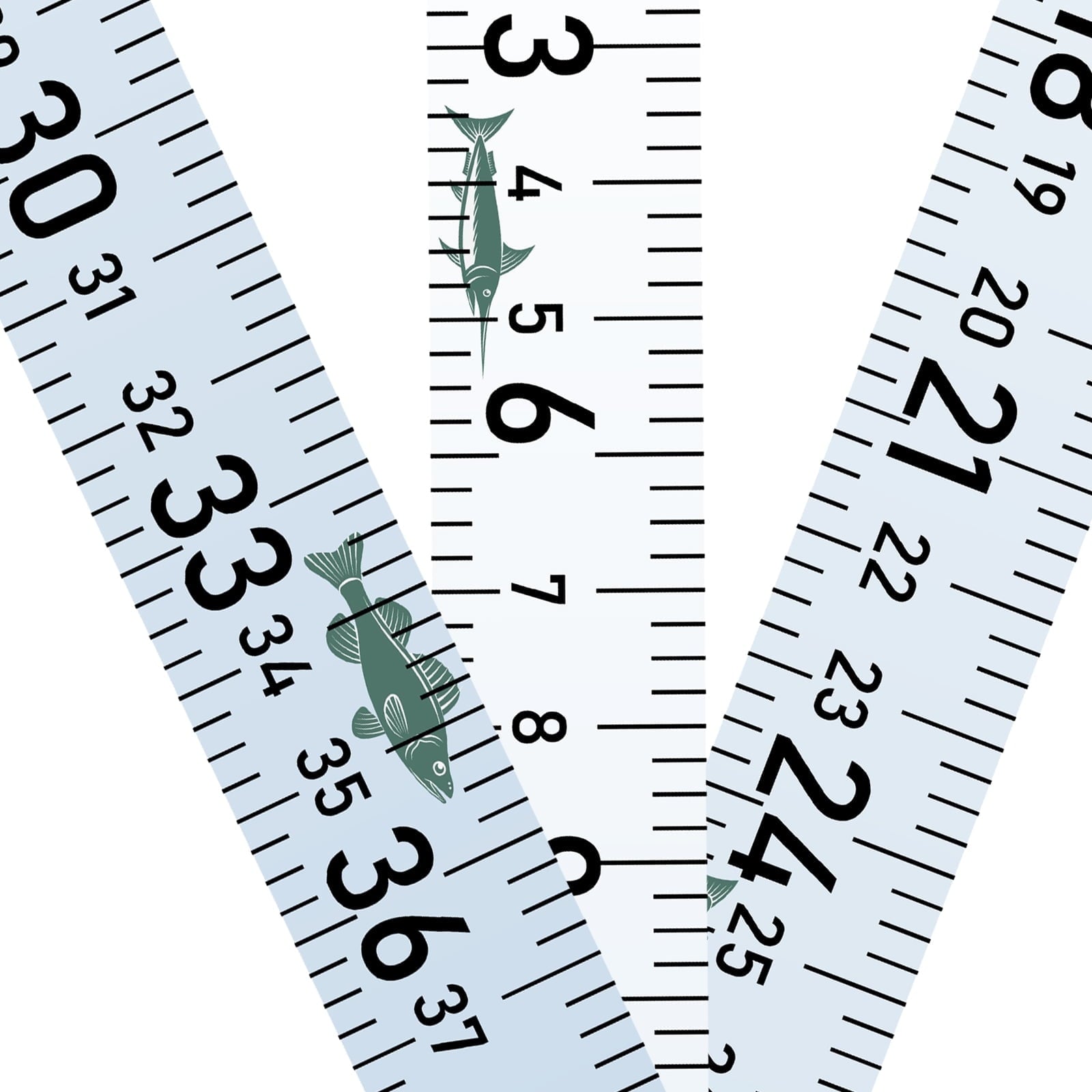 for Boat 58" Self-Adhesive Measuring Sticker Waterproof Self Adhesive Measuring Tape ing Decal for ing Rod Workbench