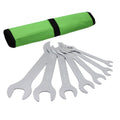 7 pc Super Thin Open End Wrench Set - Sizes: 3/8 x 7/16in, 1/2 x 9/16in, 5/8 x 11/16in, 3/4 x 13/16in, 7/8 x 15/16in,...