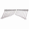Ratcheting Combination Wrench Set, 20-Pc., SAE and Metric, Model# 35720-06