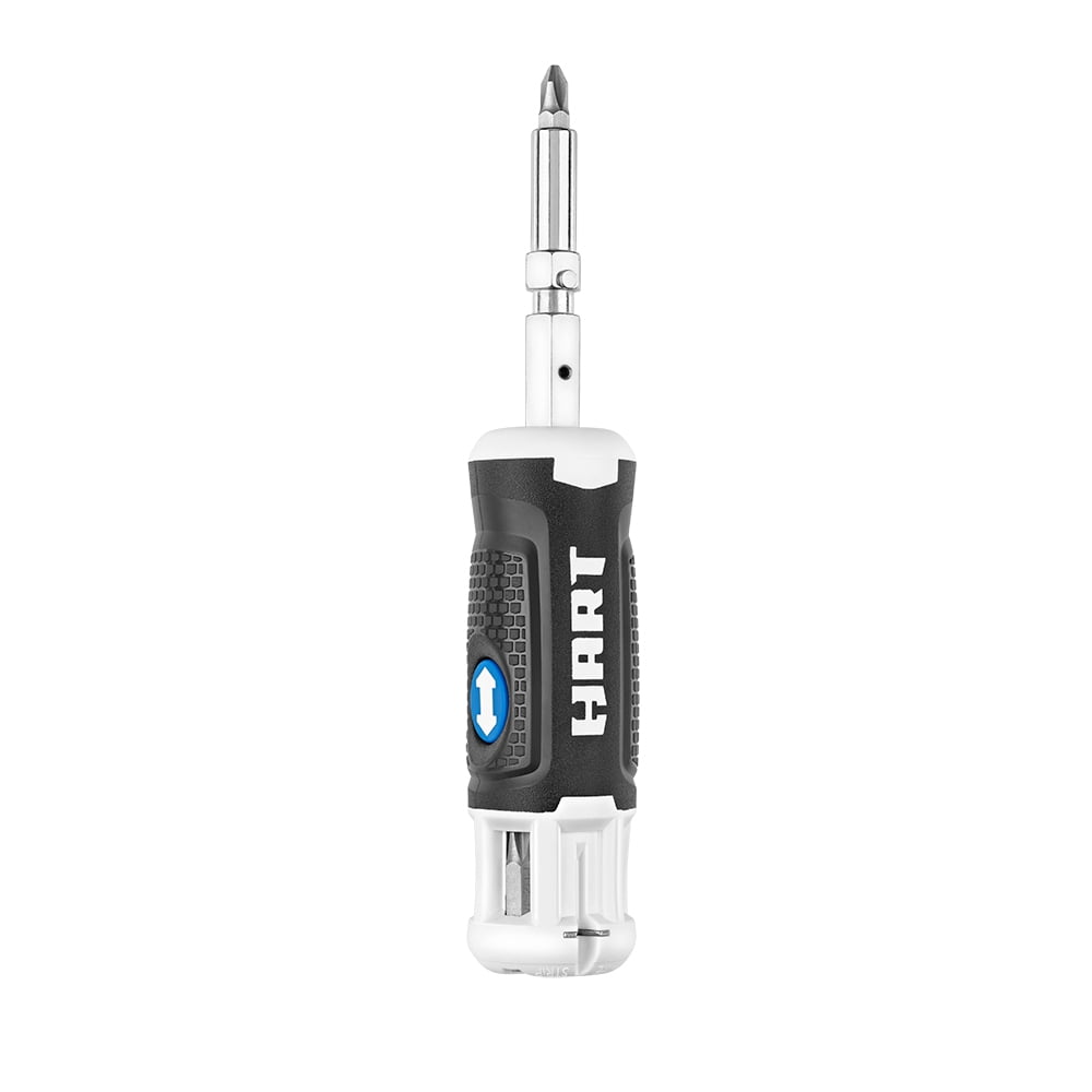 15-in-1 Quick-Change Screwdriver, Wire Stripper and Wire Bender.