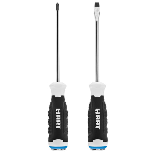 2-Piece Demo Screwdriver Set, Phillips and Slotted Magnetic Tips