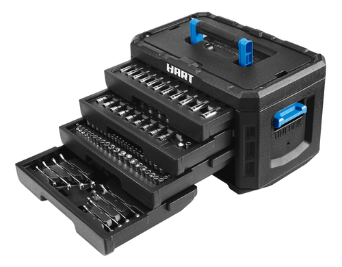 215-Piece Mechanics Tool Set, Multiple Drive, Chrome Finish