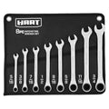8-Piece SAE Ratcheting Wrench Set with Tool Pouch, Chrome Vanadium