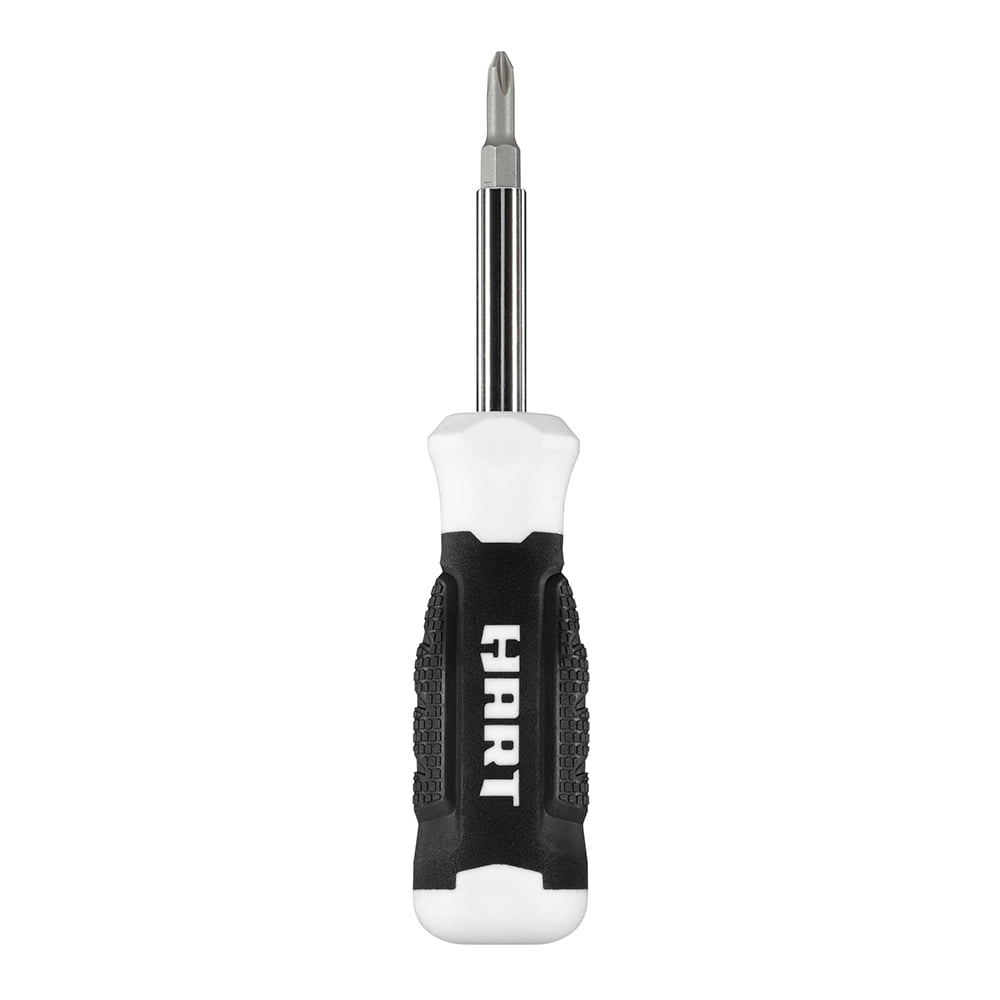 9-in-1 Screwdriver with Philips Head, Slotted, Nut Driver, and Star