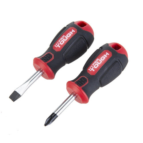 2 Piece Stubby Screwdriver Set, 4 inch