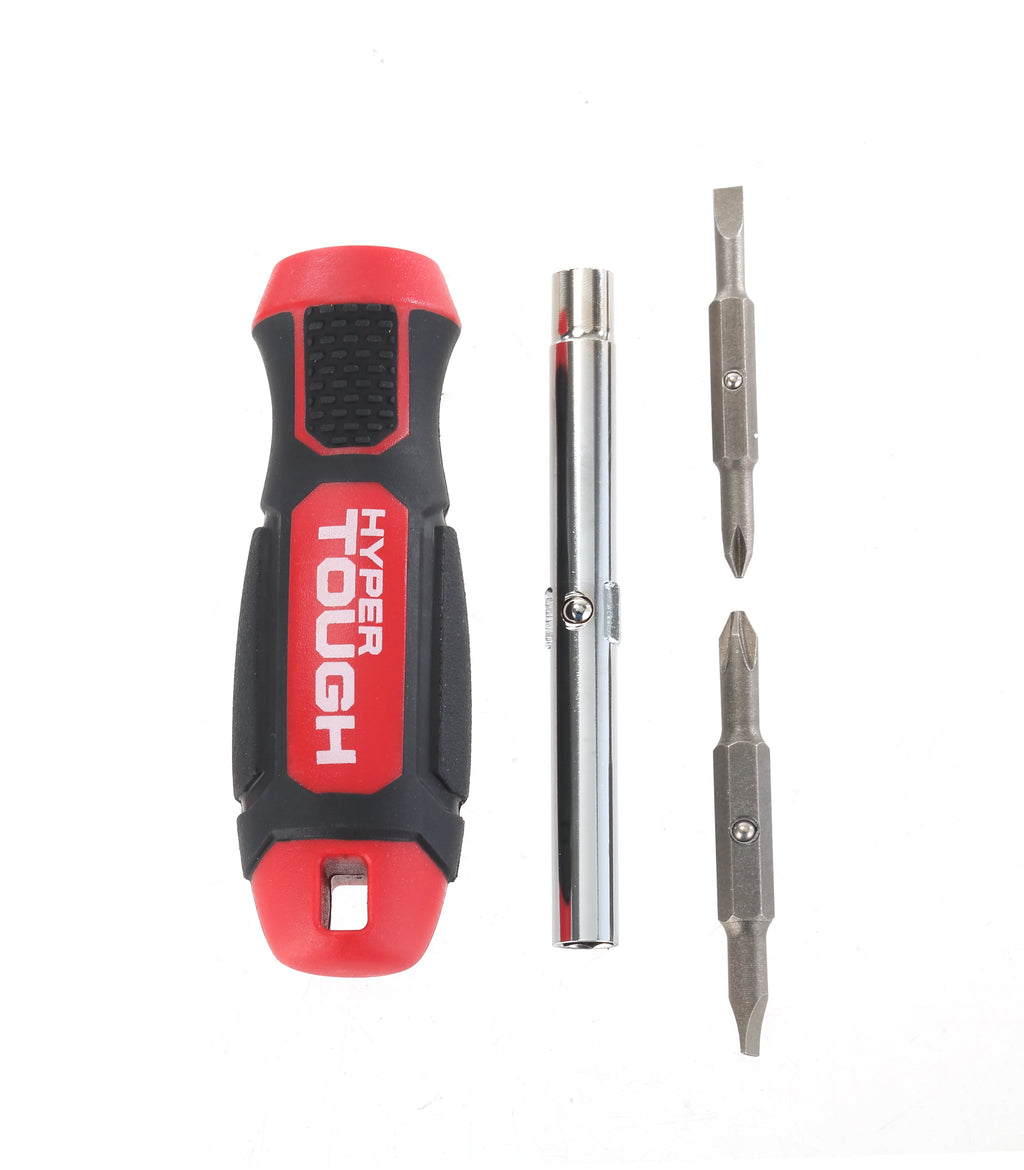 6 in 1 Screwdriver Set with Soft Grip Handle