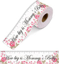 How Big is Mommy's Belly Baby Shower Tape Guessing Game Baby Shower Game Winners Measure 36 Feet Baby Shower Paper Me...