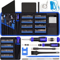 191 in 1 Precision Screwdrivers Sets, Magnetic 1/4 Inch Nut Driver Set, Multi Repair Tool Kits for iPhone, Electronics, Computer, Tablet , X
