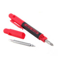 4-In-1 Mini Screwdriver with Phillips and Slotted Heads