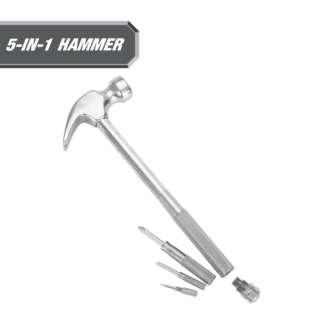 5-in-1 Hammer & Screwdriver Set