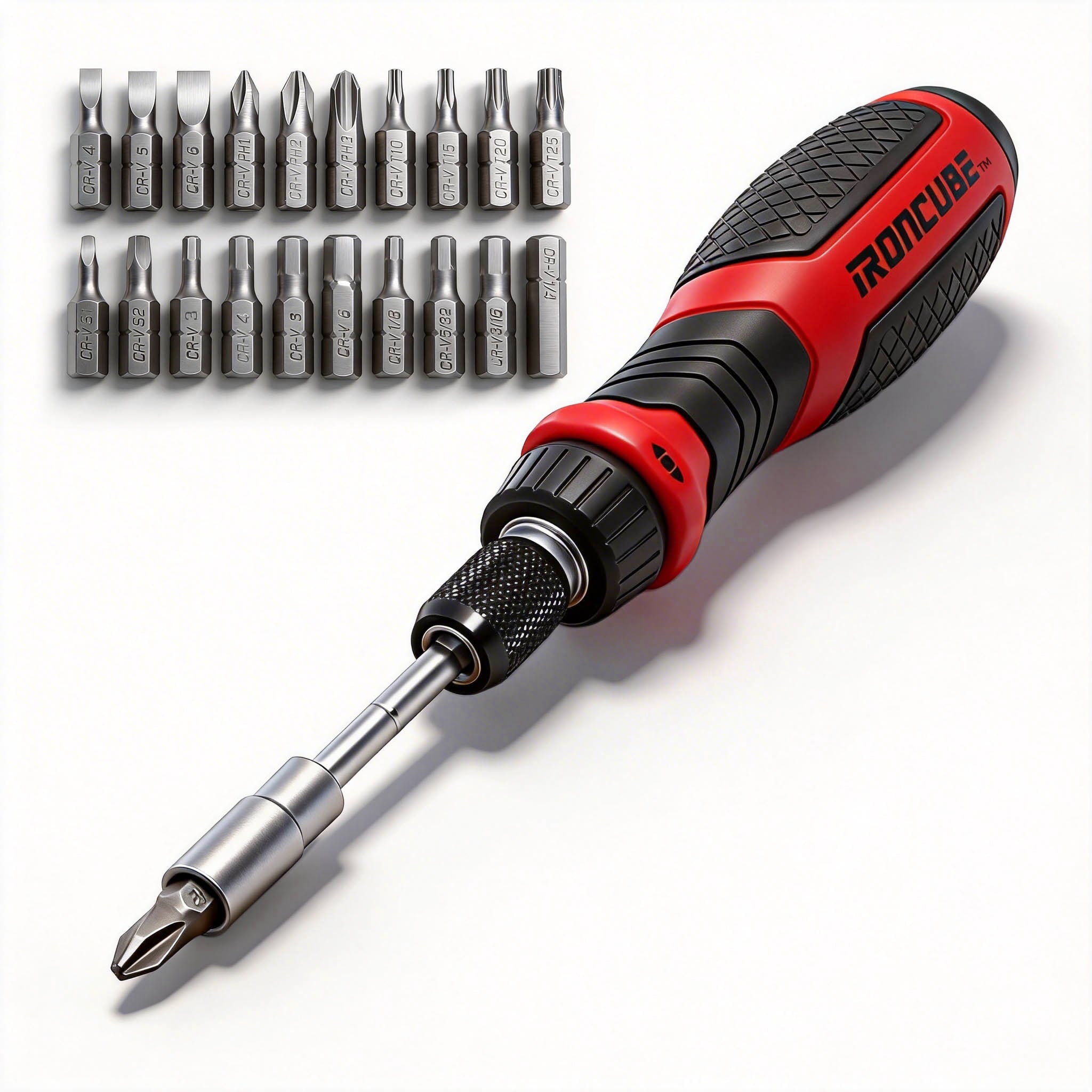 Multi Ratcheting Screwdriver Set: 21 in 1 Magnetic Multiple bits Suitable for Everyday Household Use