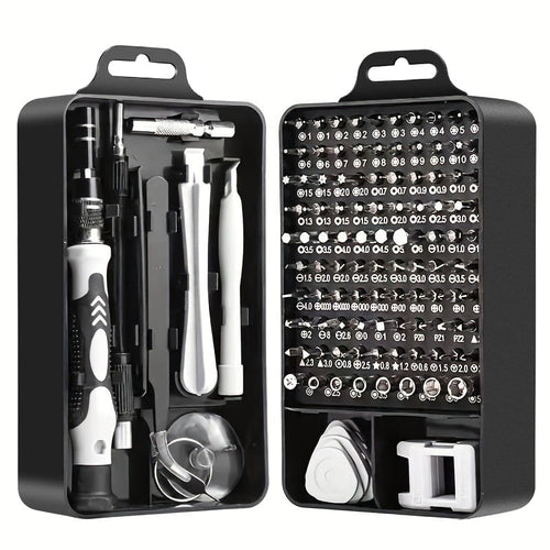 115 in 1 Precision Screwdriver Set with Torx & Tri-wing Bits - Mini Repair Tool Kit for Electronics, iPhone, MacBook,...