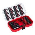 KFFKFF 45-Piece Screwdriver Bit Set with Magnetic Tips, Includes Phillips, Slotted, Square, Torx Bits, Hex Nut Sockets, Extension Rod, Trans