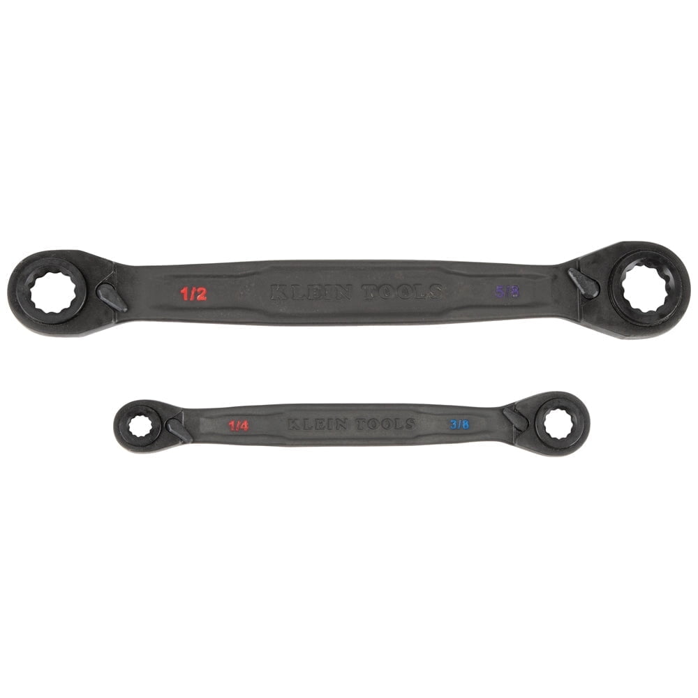 68216 4-in-1 Ratcheting Wrench Set, SAE, 2 Pc.