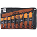 Sae Ratcheting Wrench Set, 8 Piece