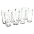 Vintage Frost Glass Drinkware Set, 16.2 oz, 8-Piece