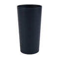 - Dark Blue Round Plastic Tumbler, 26-Ounce