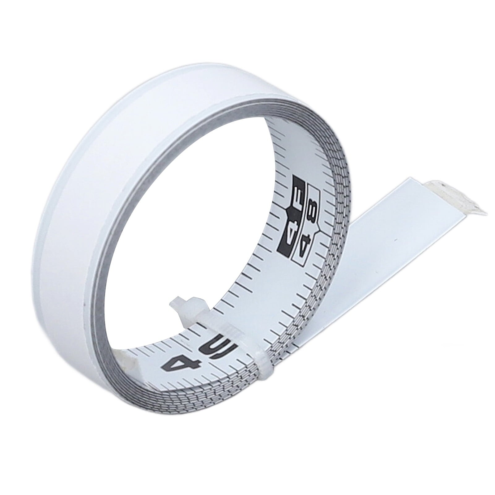 Measure Tape, Cuttable 4ft 48in Carbon Steel Right To Left Adhesive Measuring Tape For Work Bench