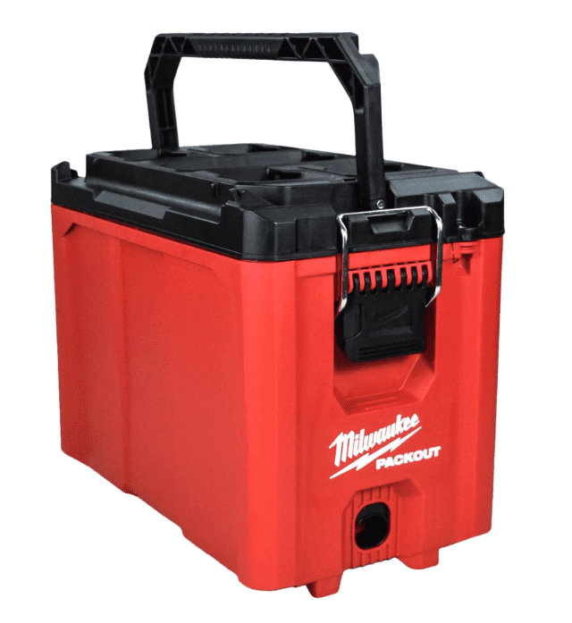 PACKOUT Compact Modular Tool Box (48-22-8422) 75 lb Capacity, Weather Seal, Impact-Resistant Storage