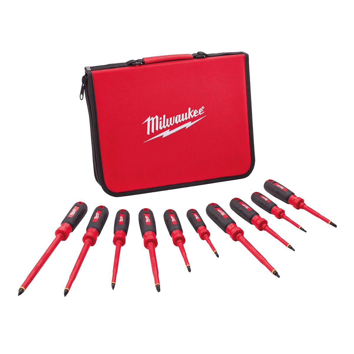 Tool 10 PC 1000V Insulated Screwdriver Set w/ EVA Foam Case