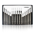 Mini Precision Screwdriver Set, 16 Pcs with Case, Flat head Phillips Hex Socket Head, Suitable for Watch Repair, Eyeglass Repair, Laptop Rep