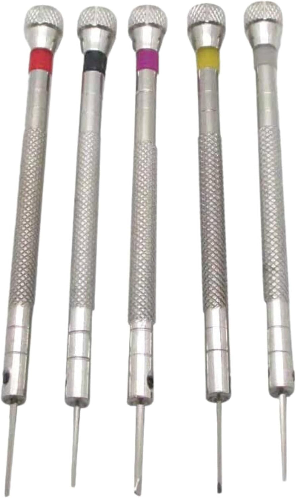 Mini Precision Screwdriver Set 5 Sizes (0.81.6mm) for Jewelry, Watches, Eyeglasses, Electronics & DIY Repairs