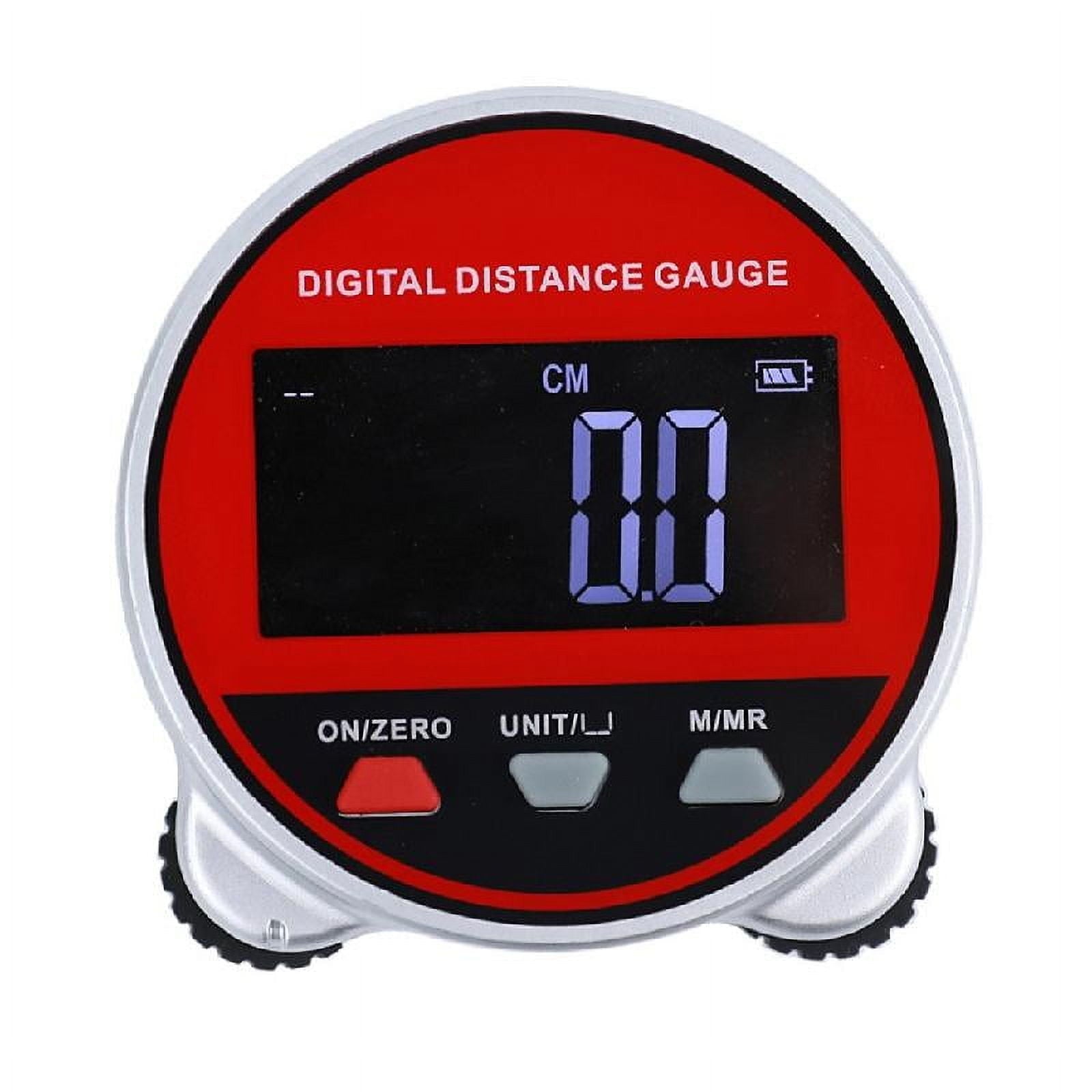 Necvior 656Ft Electronic Digital Tape Measure with LCD Display Digital Ruler Rechargeable Small Rolling Measuring Tool