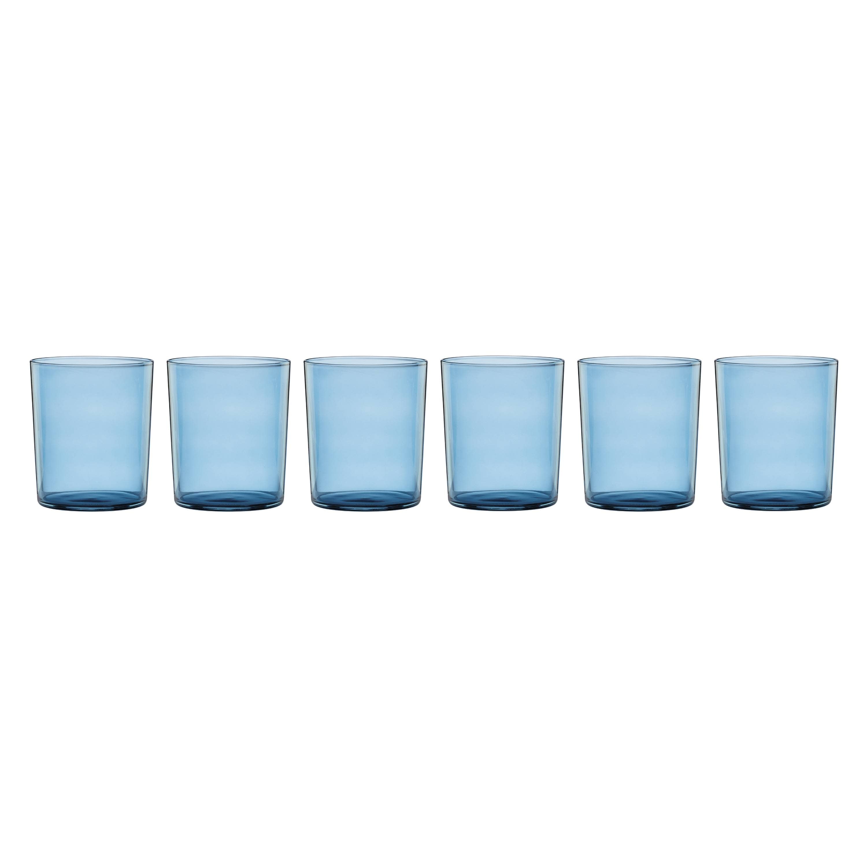 Entertain 365 16 oz Stackables Green Glasses (Set of 6)