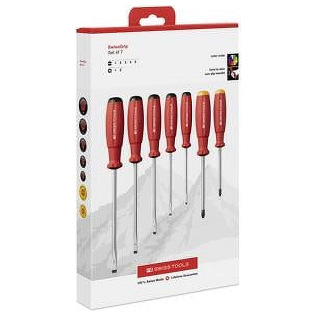 PB Swiss Tools PB 8250.CBB SwissGrip screwdriver set in a high-quality