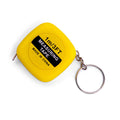 Tape 1m for Body Measurement Portable Small Auto Retractable Shell Flexible Keyring