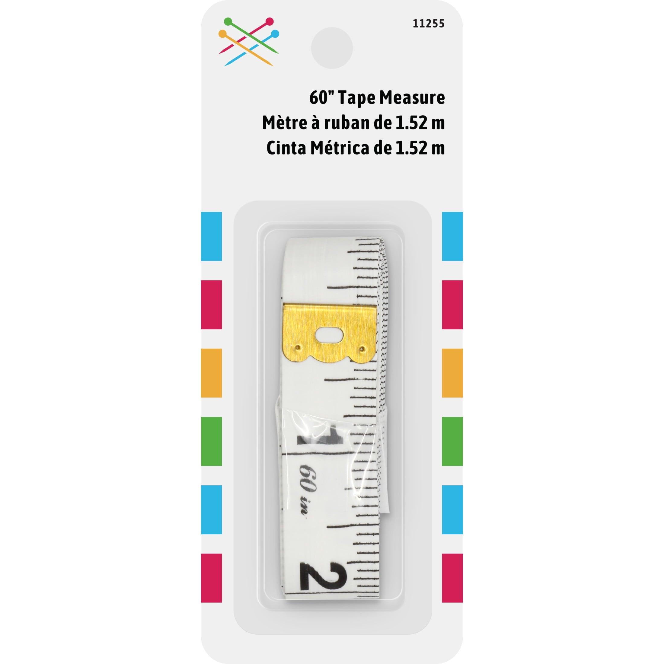 60 Inch Tape Measure in White