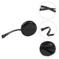 Raindrops 1.5m Flexible Measuring Tape Tool in Black, ABS PVC Material, Portable and Lightweight for Home and Use