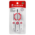 3-Piece Screwdriver Set - Includes 2 Flat Head, 1 Phillips Head