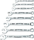 SK Hand Tools SK01365 8-Piece SAE Combination Wrench Set, 360 Degree Rotation